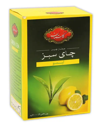 چای-سبز-با-لیمو-گلستان-100گرم